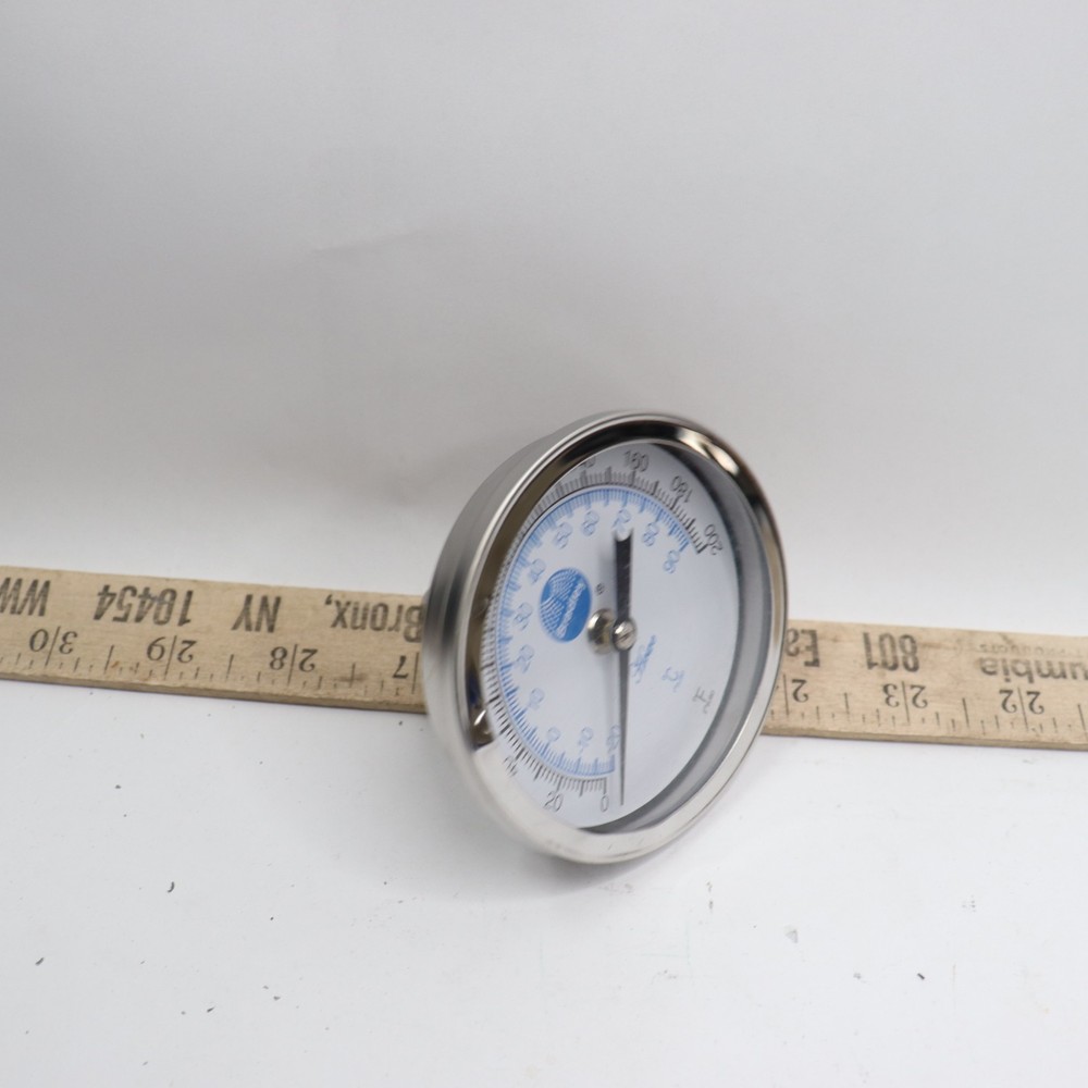 Bradley Howe Thermometer 0-200 Degrees 1/2" NPT