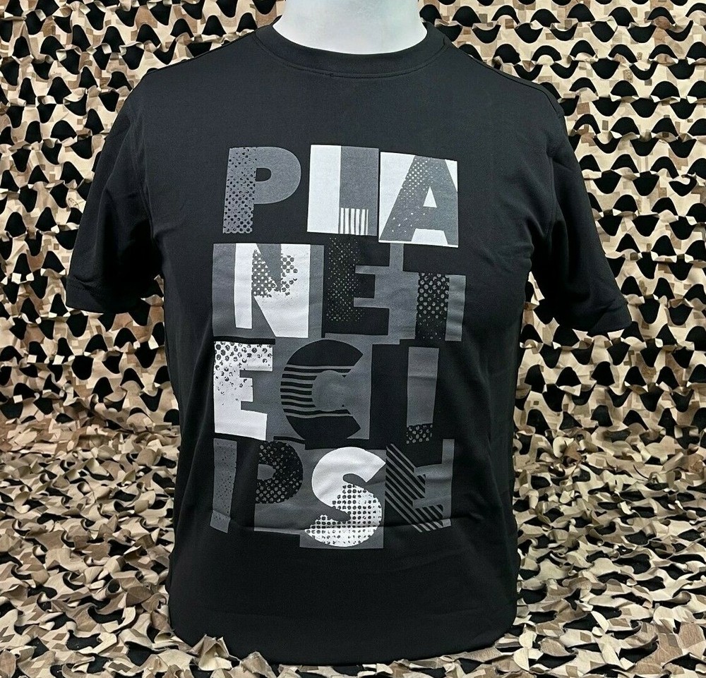 NEW Planet Eclipse Lanes Pro-Formance T-Shirt - Black - Small