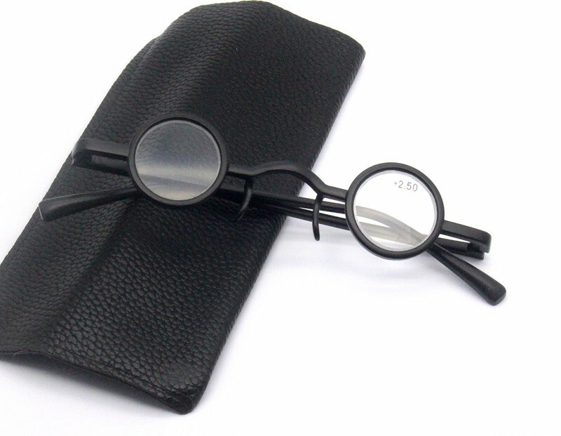 3 PACK Reading glasses Small Round Retro for reader Black/Clear Frames +1.0~3.5