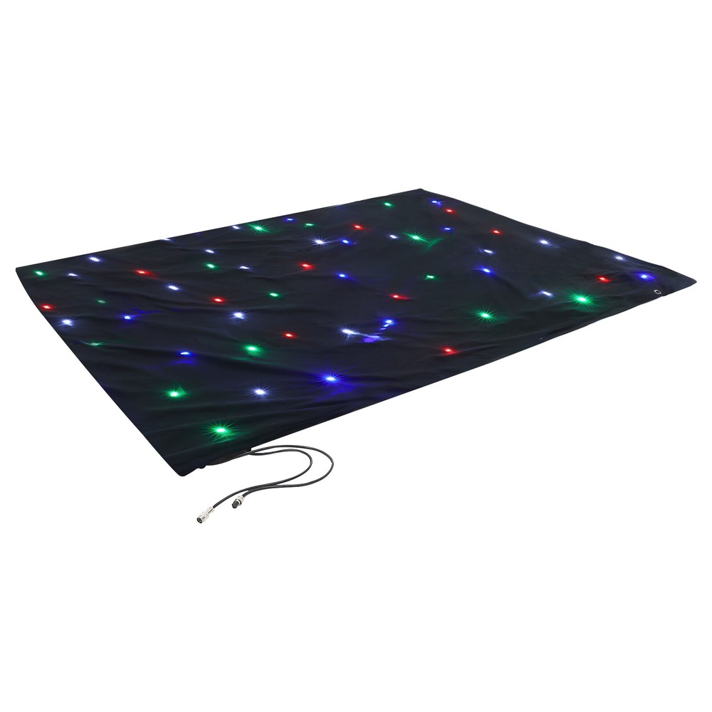 LED Stage Star Backdrop Wedding Party Xmas Curtain Backdrop DMX512 Controller
