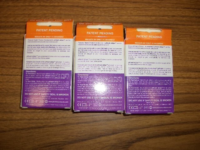 3 Boxes pHresh-Strips pH test 80 Super Sensitive Strips in ea. pHresh Products
