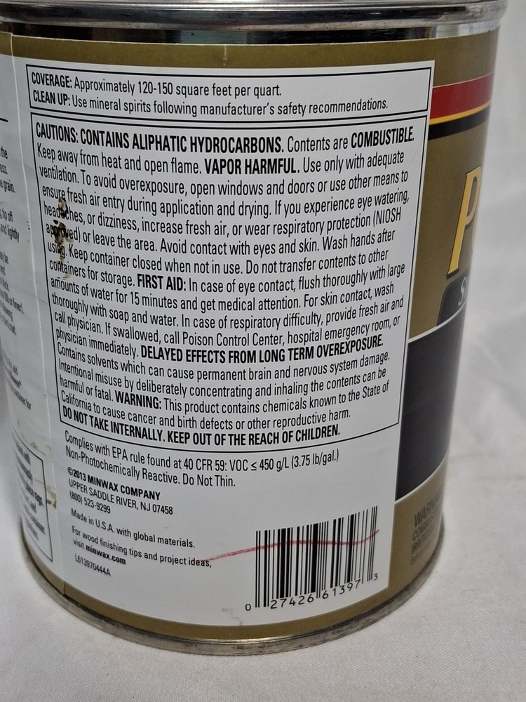 Minwax PolyShades - Stain & Polyurethane, 1 Quart, ESPRESSO SATIN