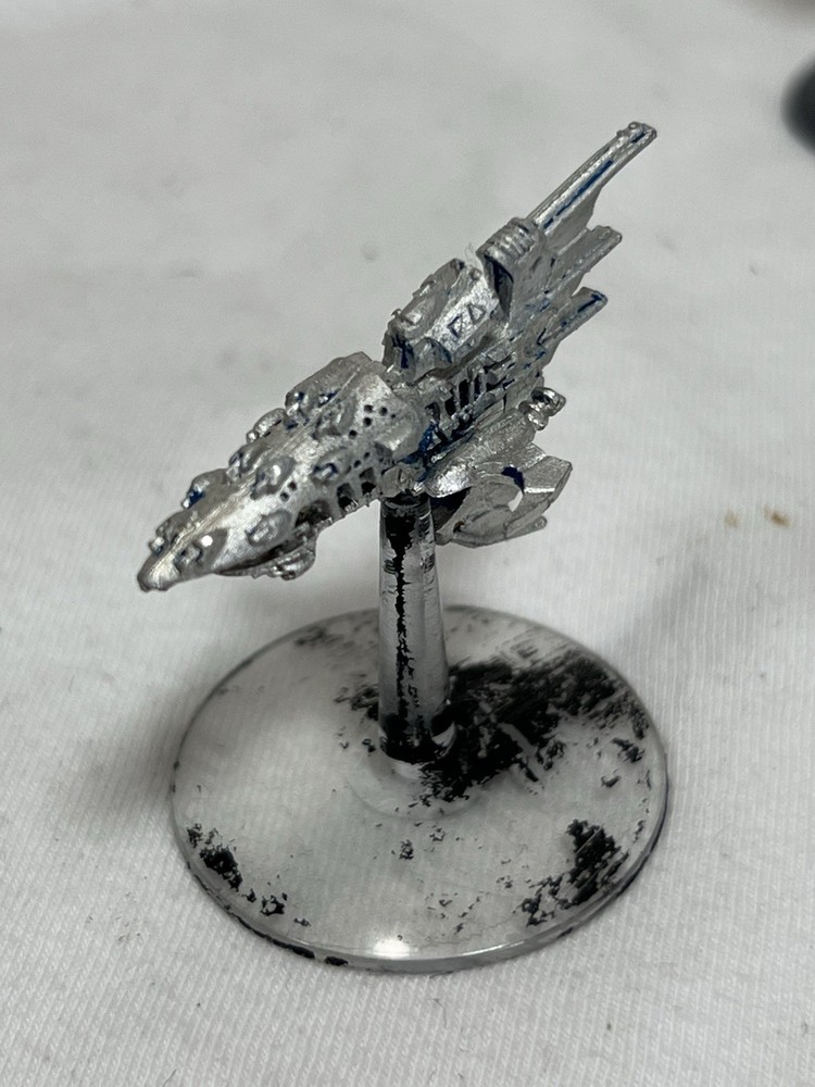 Battlefleet Gothic Eldar Aconite Frigate x3 - Stripped - Assembled GW