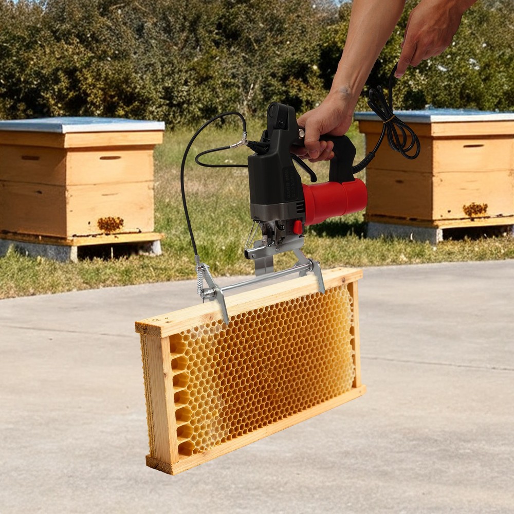 Portable Electric Bee Shaker, Handheld Beehive Frame Shaking Machine Bee Remover