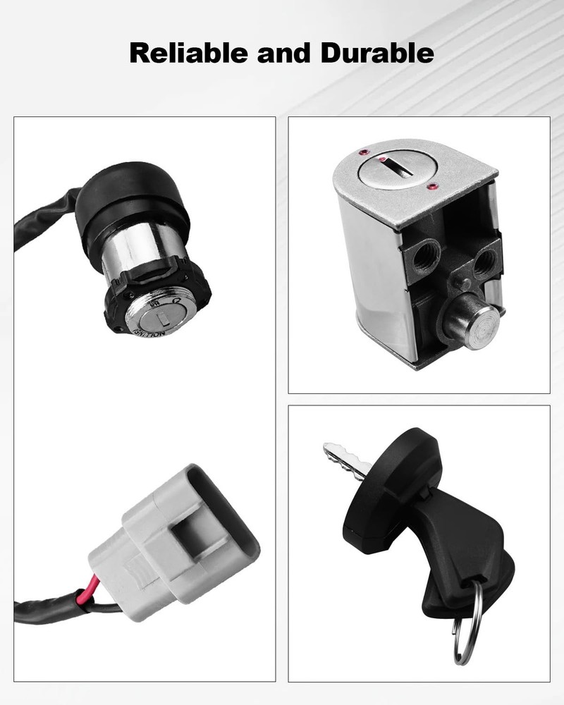 Ignition Switch Lock Kit with Key Replace 9DS-010100-6002, Fit for Cforce 600...