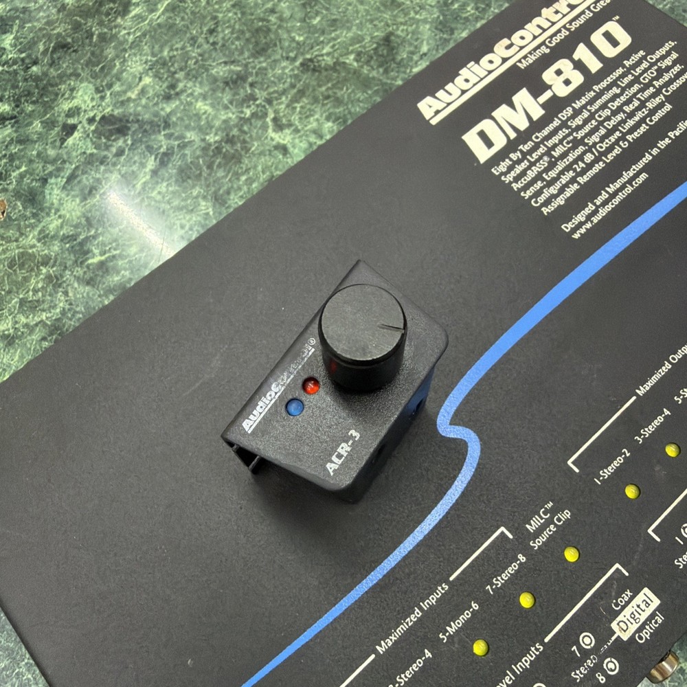 AudioControl DM-810 8 Input 10 Output DSP Matrix Processor and ACR-3
