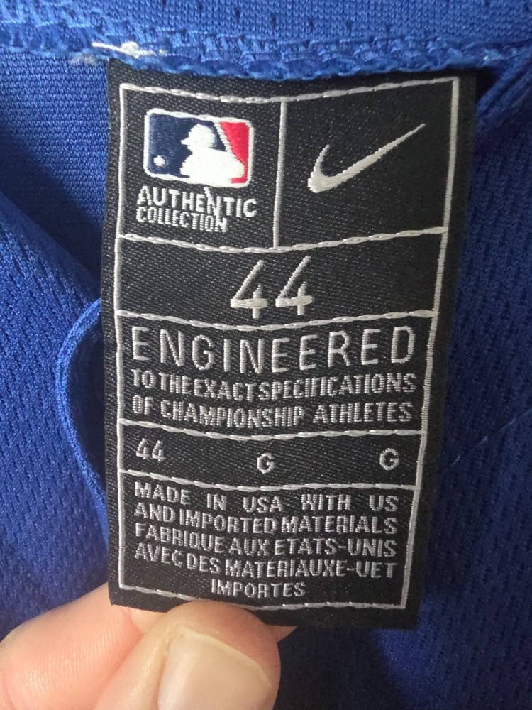 Moises Ballesteros Autographed Authentic MLB Jersey Authenticated