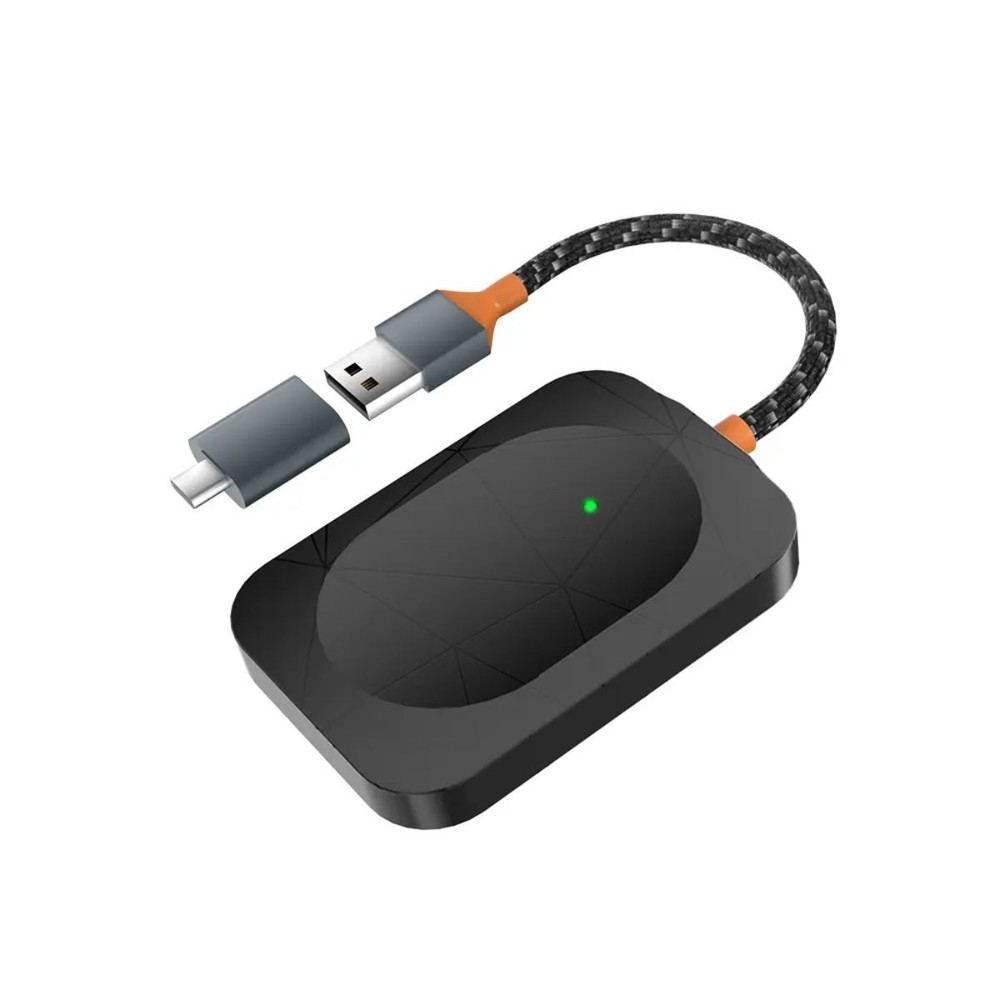 Mini Wireless Carplay Dongle Android Auto Adapter USB Car Connect Box Adapter