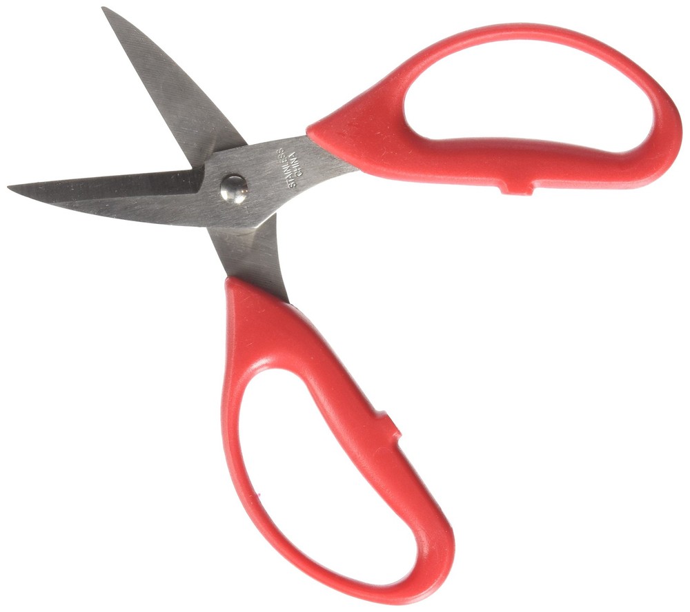 Tandy Leather Scissors 3047-00 Red