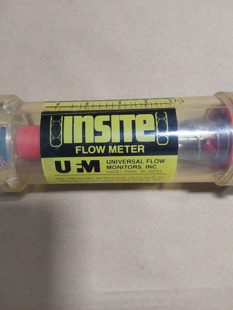 UFM Universal Flow Monitors INSITE Flow Meter NOS