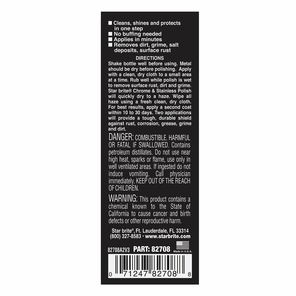 Star brite 082708 Chrome & Stainless Polish