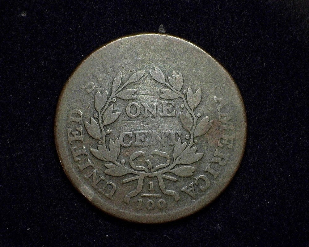 HS&C: 1807/6Large Cent Draped Bust Cent G - US Coin