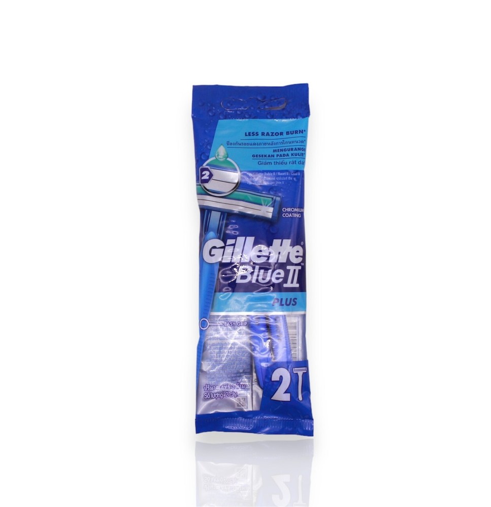 GILLETTE BLUE x 2 RASTRILLOS