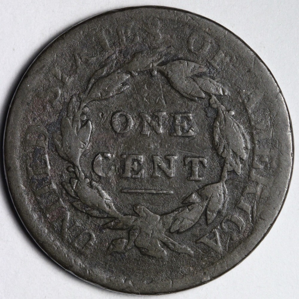 1816 Coronet Head Large Cent VG E107 ANM