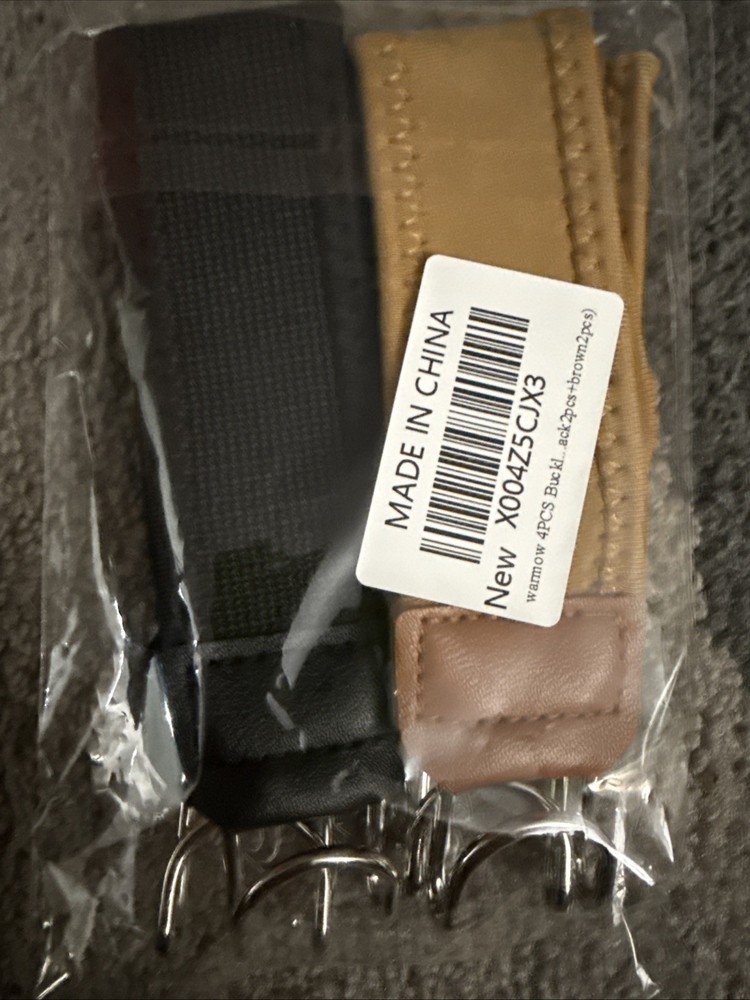 Warmow 4pc Belt Buckle Extentsion