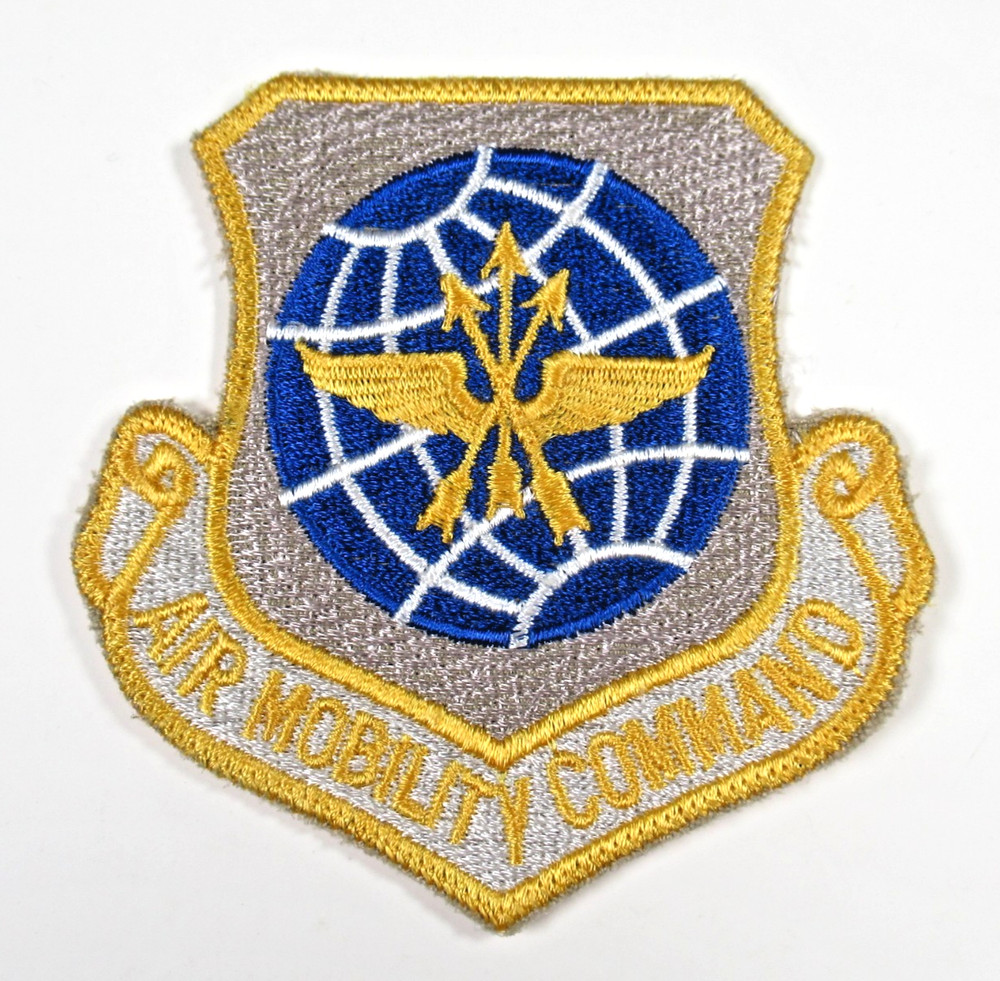 Air Mobility Command Vintage Embroidered Air Force Patch Sew On
