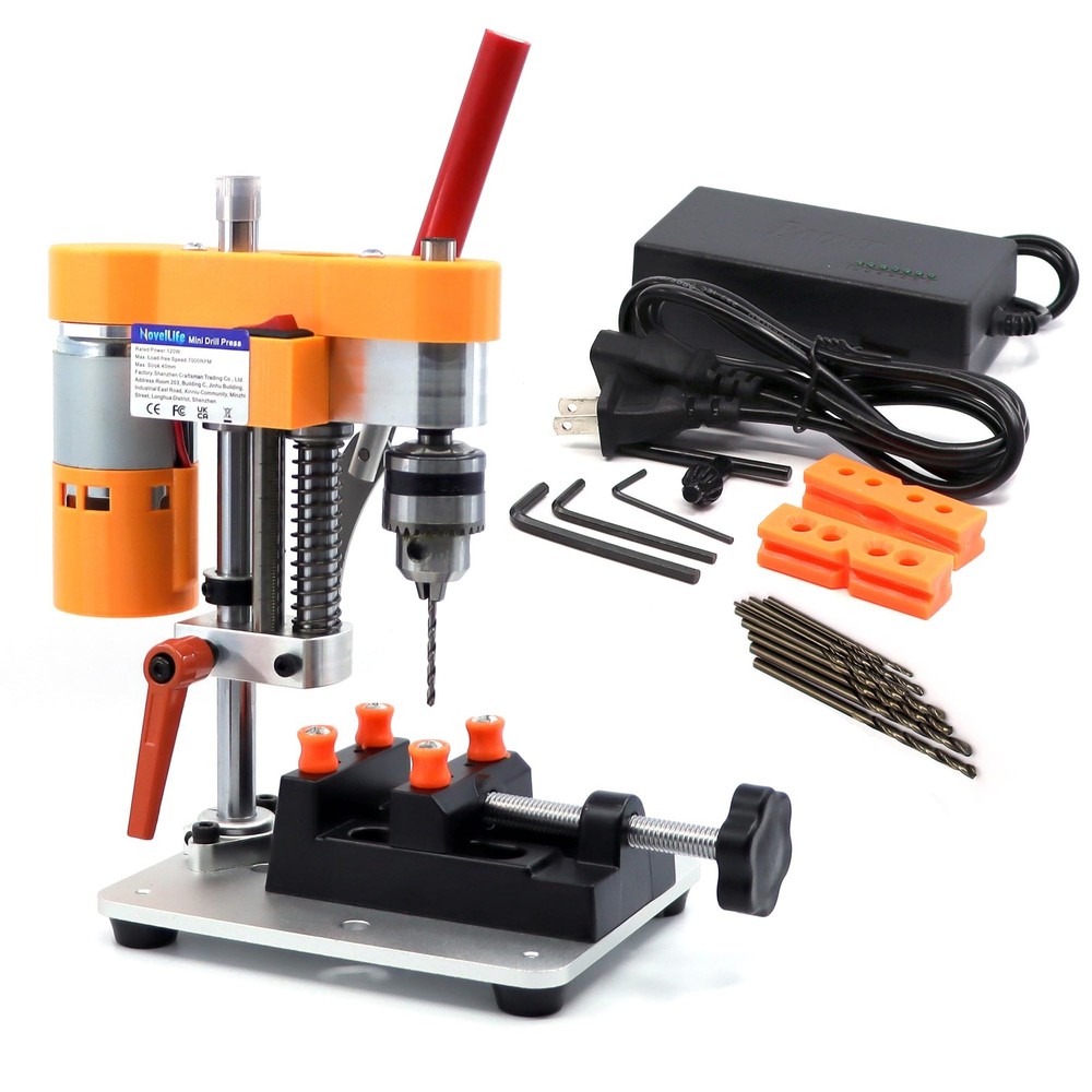 Mini Drill Press Precision Benchtop Drilling Machine Elecric Portable Table D...