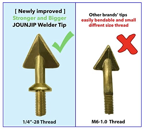 Triangle Plastic Welding Replacement Tips- fits UL listed 80 Watt Plastic