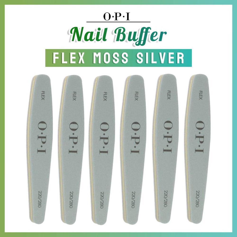 OPI Flex Silver/Moss 220/280 Buffer LOT 6PCS