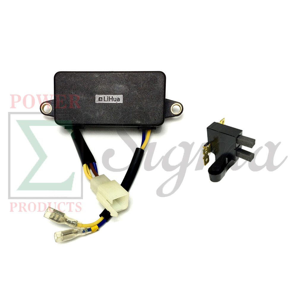 Rectangular AVR & Carbon Brush For Predator 3200/4000 3500/4375 Watts Generator