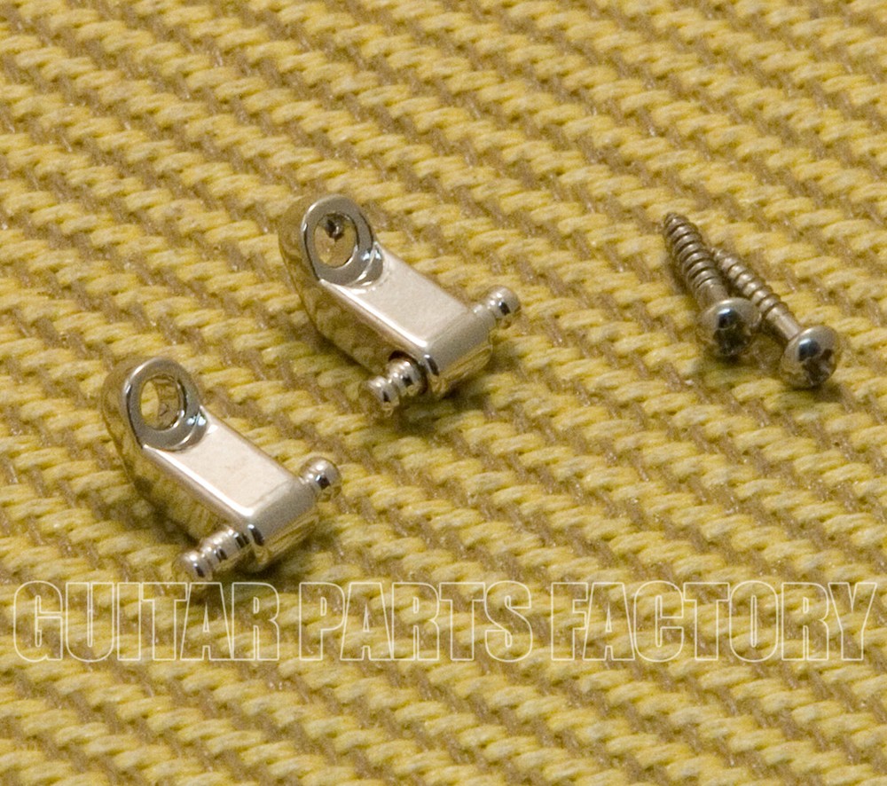 KAS11N (2) Kluson Nickel Replacement String Guide For Fender Am Std Strat/Tele