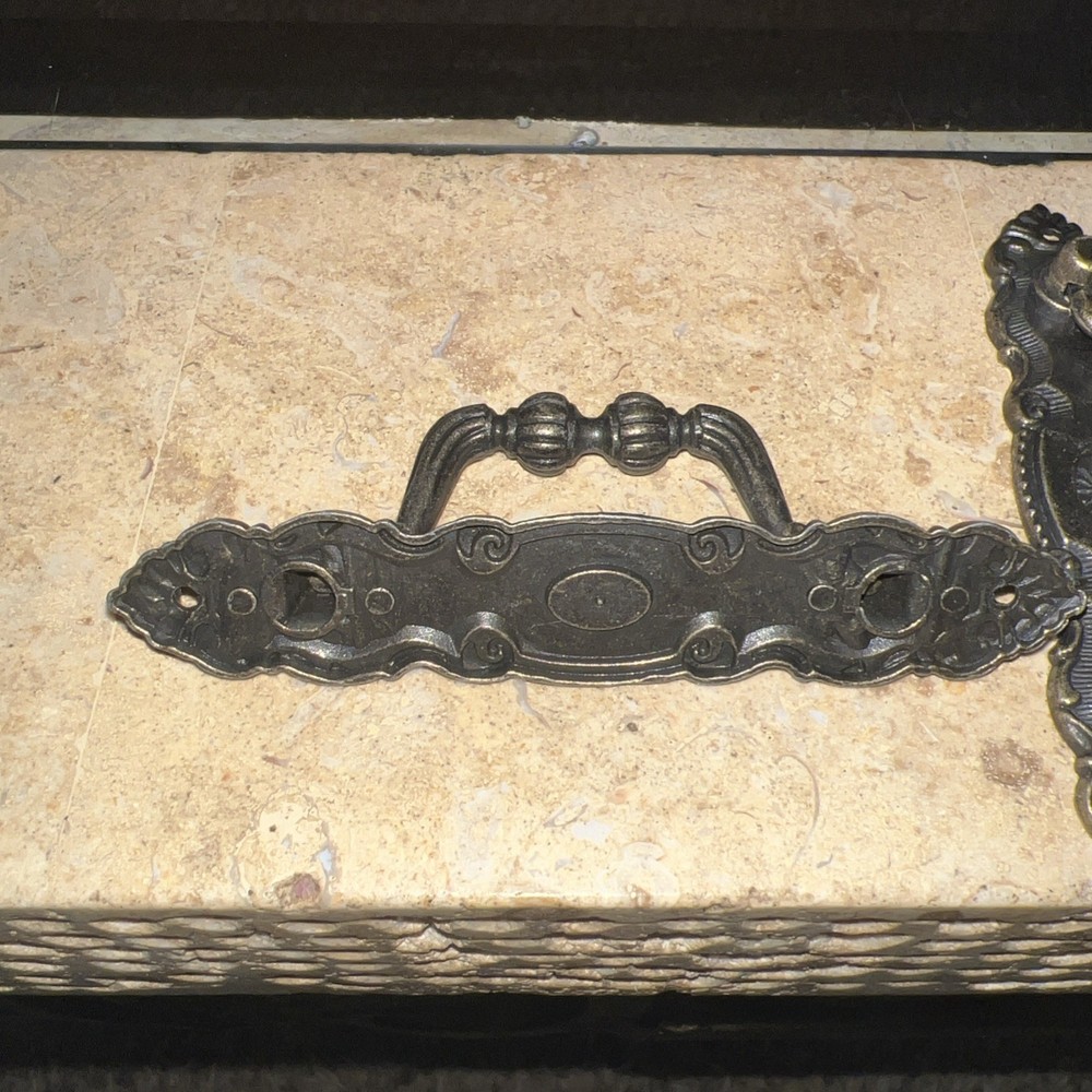 2 Pack Iron Cupboard Handle Retro Lion Pattern Drawer Handle For Home DIY NEW