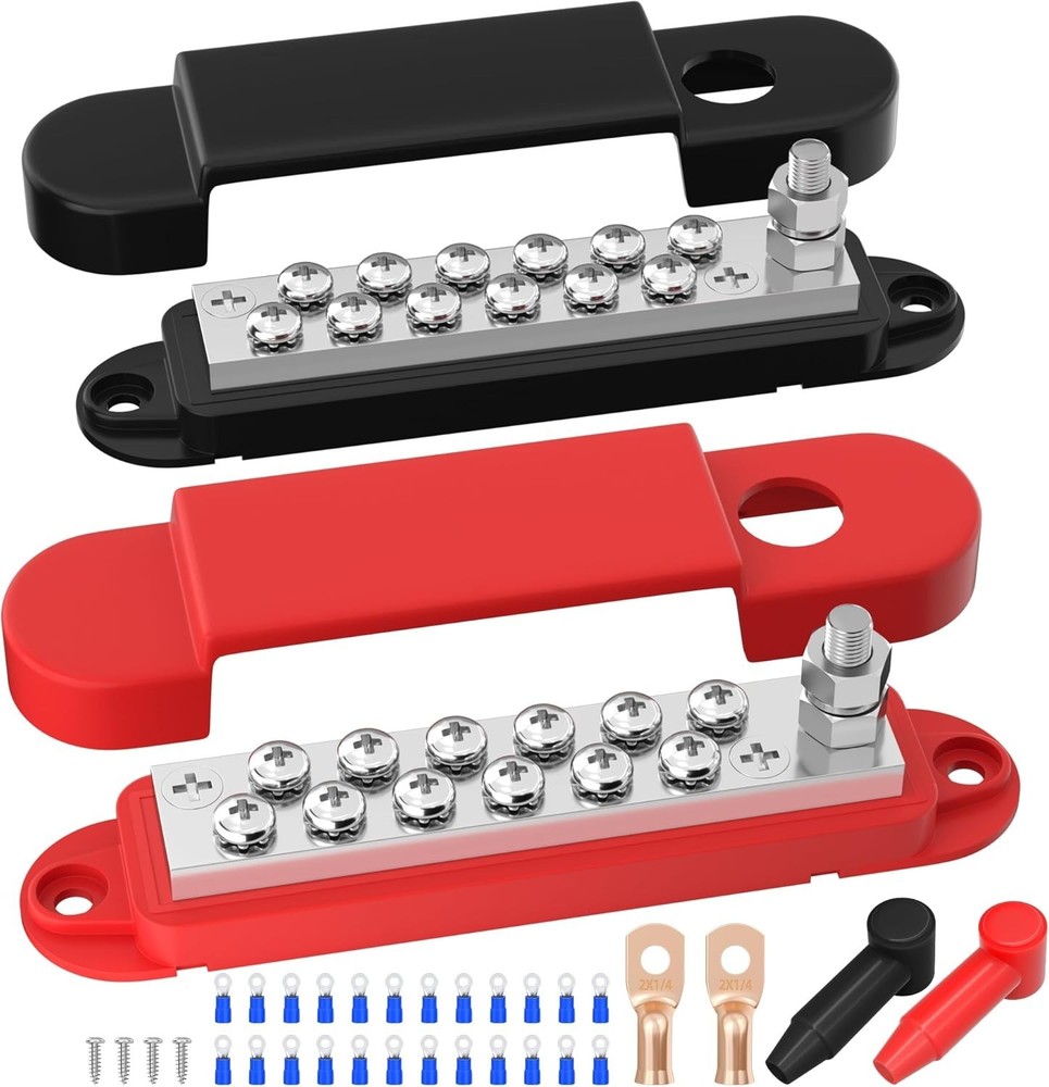 12V Power Distribution Block - Heat Resistant