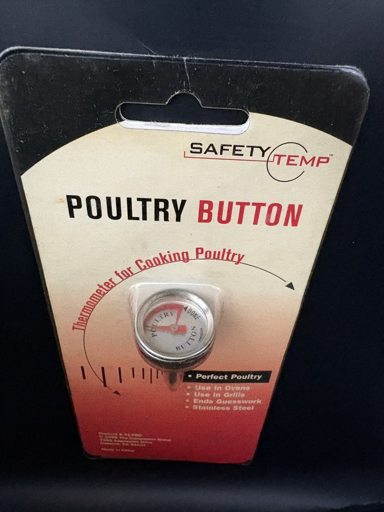 Poultry Button Meat Thermometer NEVER USED