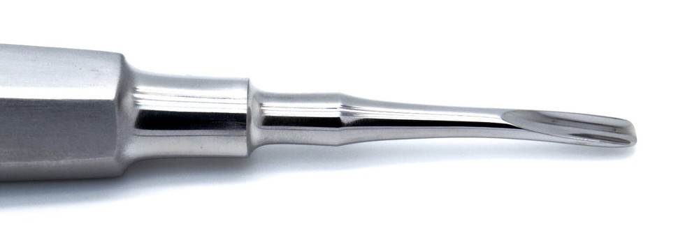 3× Elevator Curved Tip 3mm Root Dental Surgical Extraction Premium Instruments