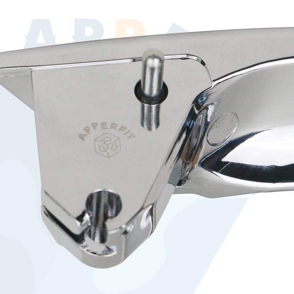 APPERFiT Interior Door Handle Lever for M2, Chrome Handle-2pcs