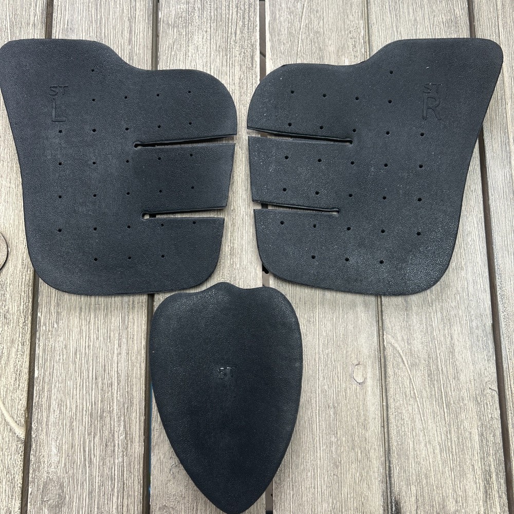 Bohn Body Armor Motorcycle Protective Insert Trauma Plate Crotch + Buttocks Butt