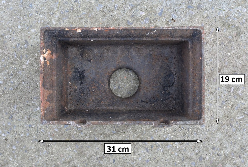 old cast iron drain hopper - FREE DELIVERY