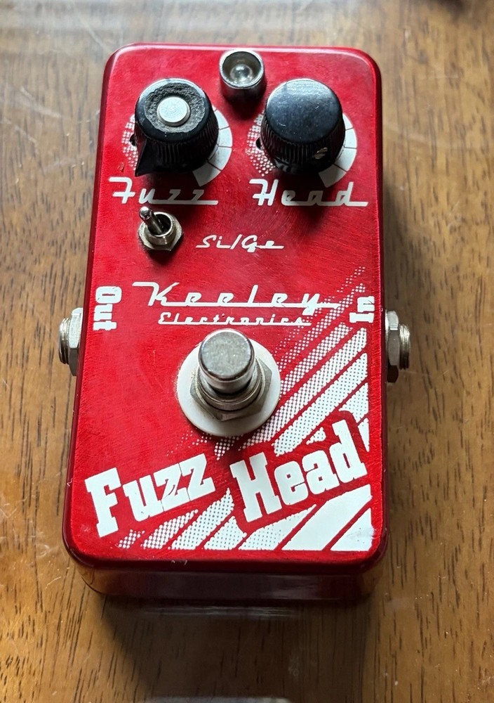 Fuzz Head Guitar Effect Pedal Vintage Style Keely Electronics  VGC