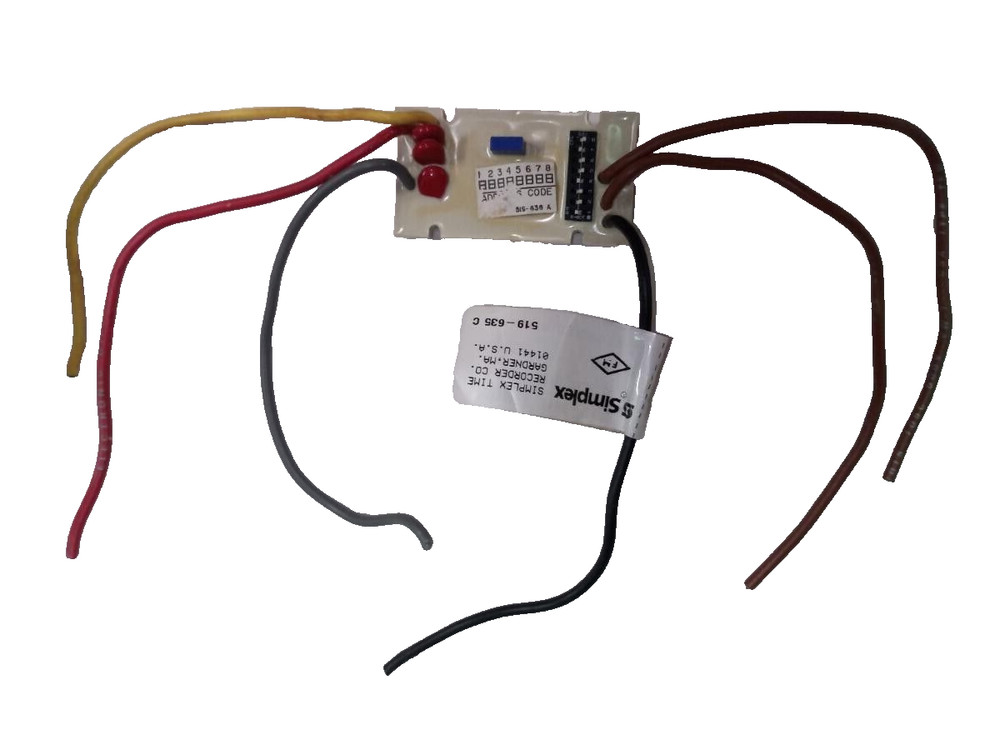 Simplex 2190-9172 Fire Alarm Mapnet II Module. No Resistor.