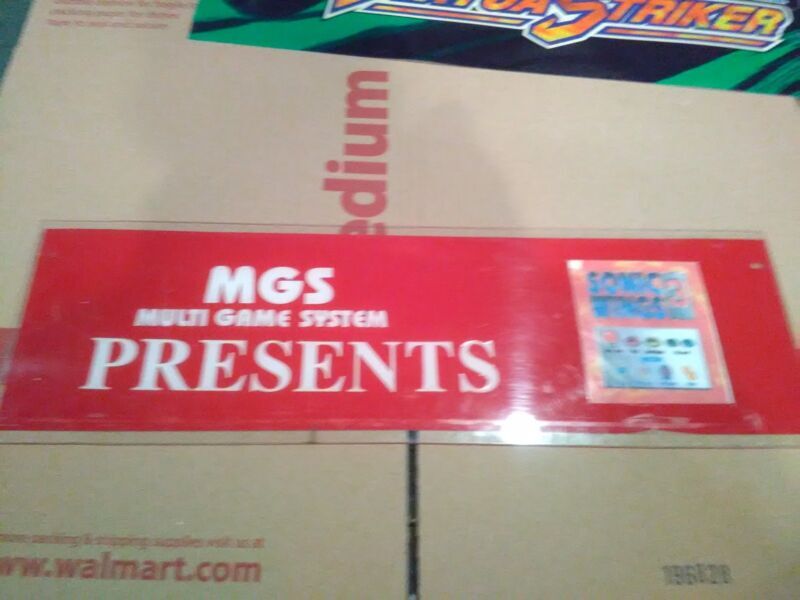 neo geo arcade plexi marquee #80