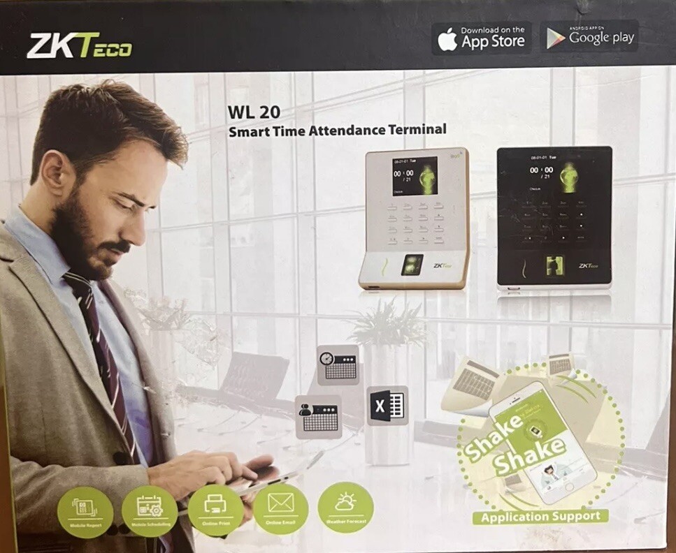 ZKTEKO WL 20 Smart Time Attendance Terminal