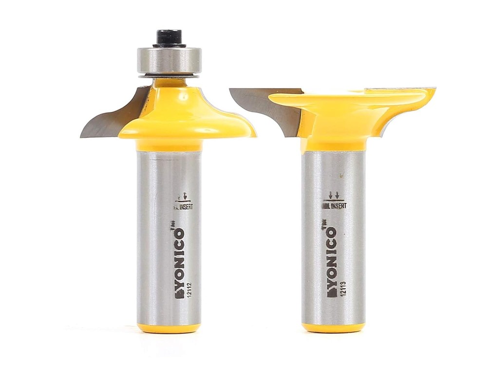 Yonico Entry Door Router Bits Set Matching Profile 2 Bit Medium Ogee...