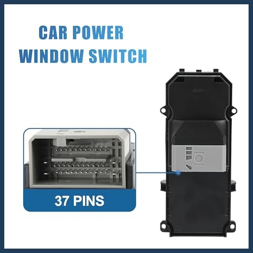 Power Window Switch, Driver Side Power Window Control Switch No.35750-TA0-A31