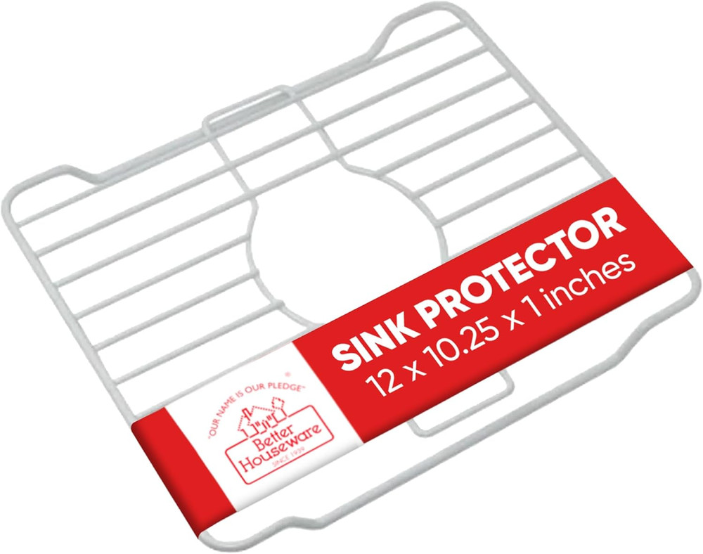 Small White Sink Protector