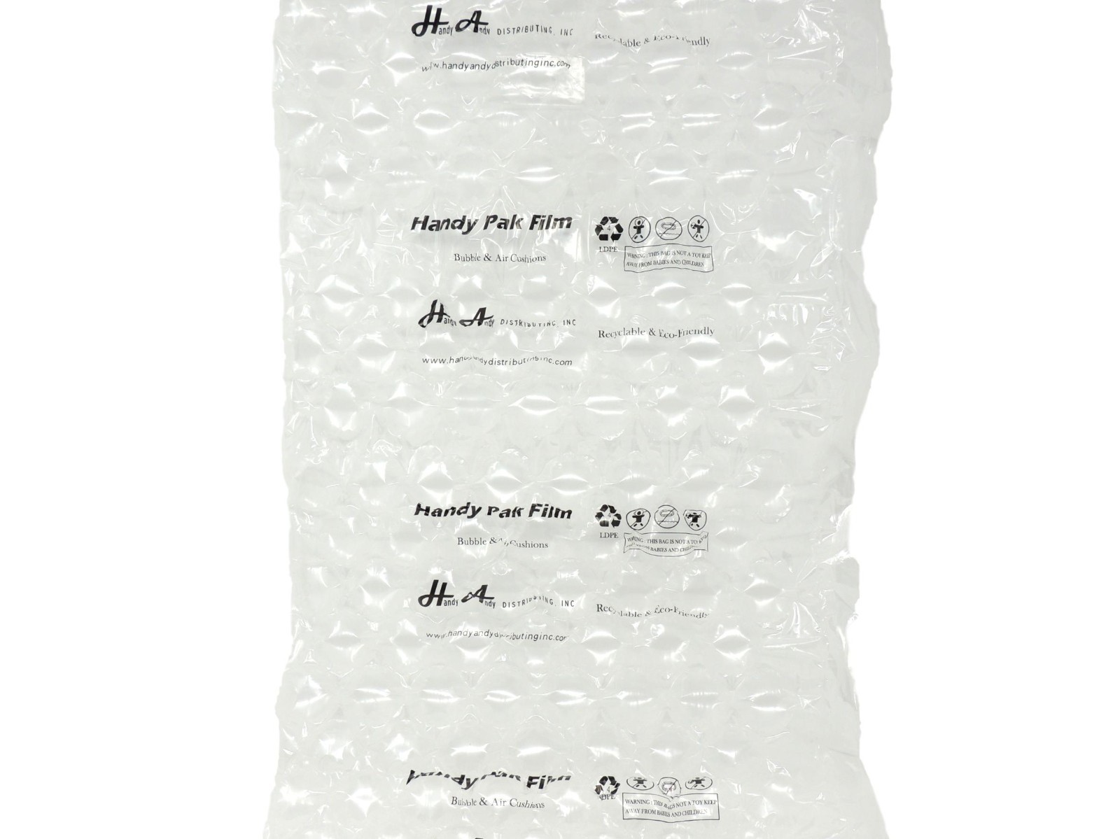 QUILT AIR BUBBLE PILLOW CUSHION FILM FOR MINI PAK'R MACHINE 656ft 200m ROLL NEW