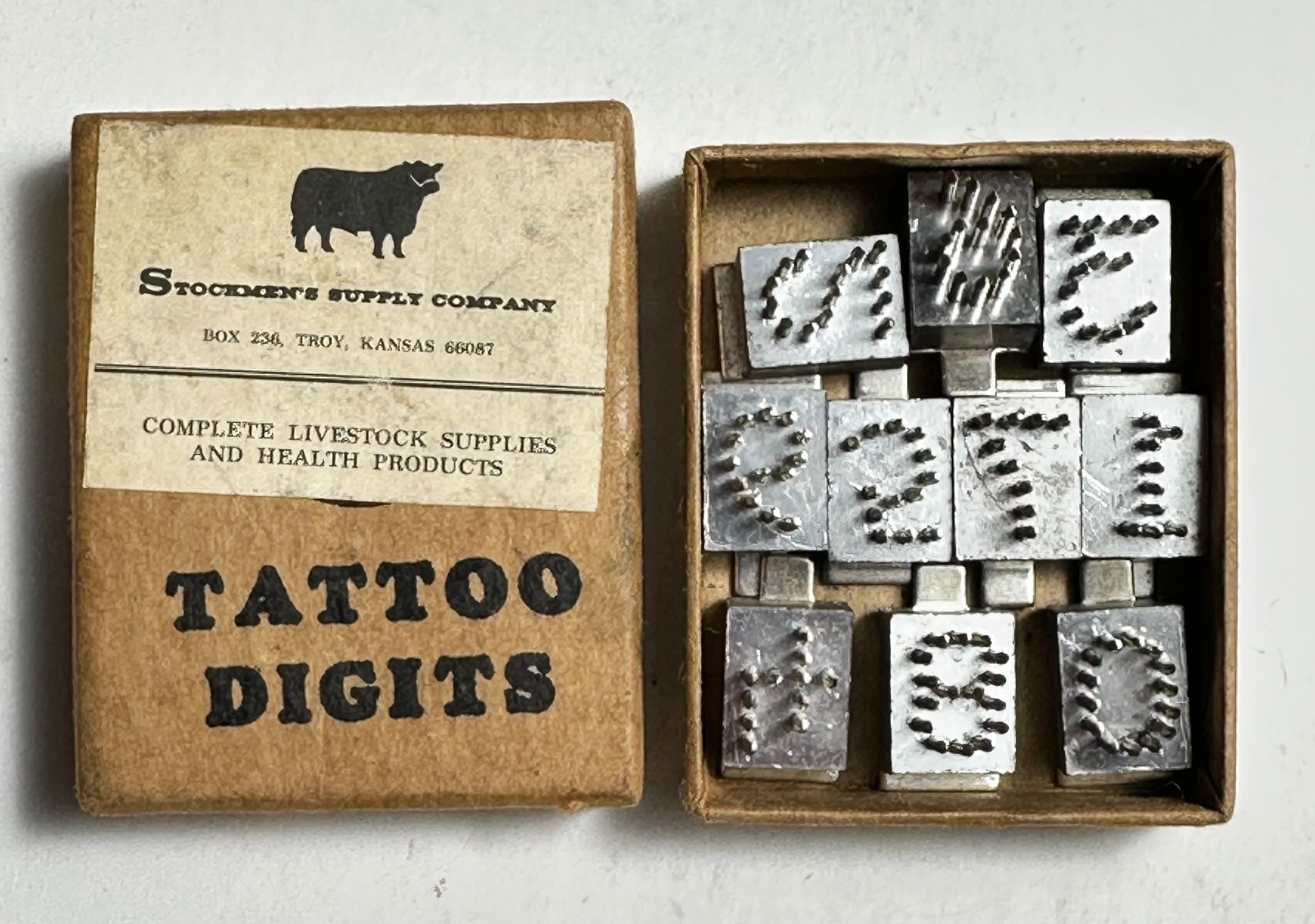 Vintage Stone Animal Tattoo Outfit Tattoo Digits