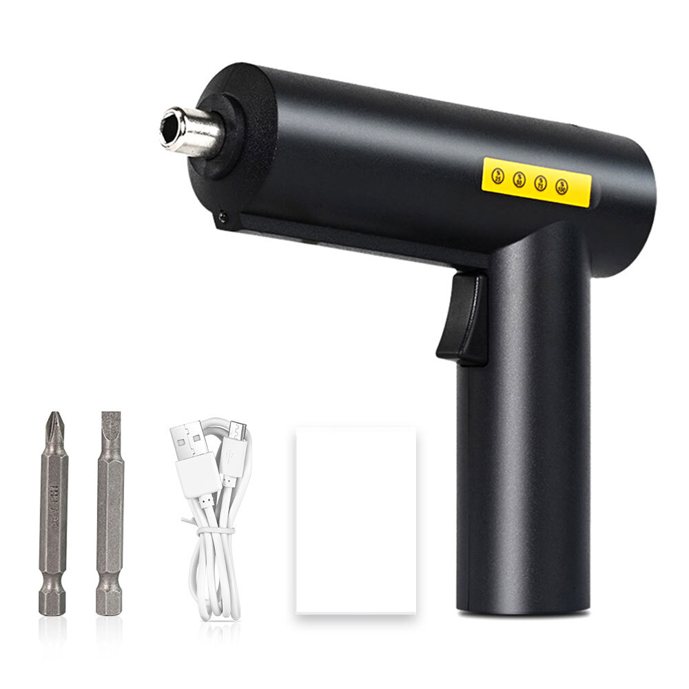 Handheld Cordless Drill Electric Screwdriver Drill Driver Bits Rechargeable Kit