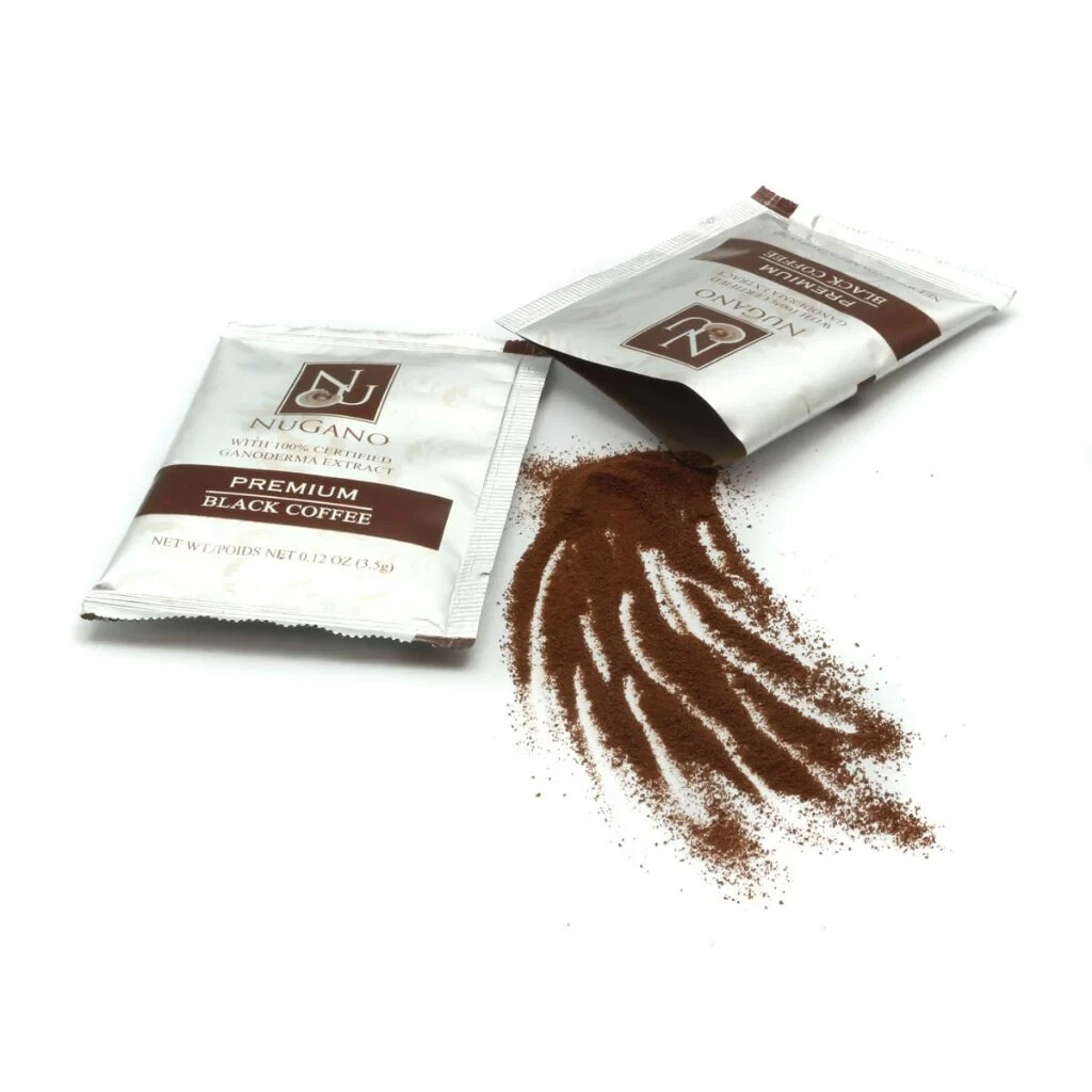 6 X Nugano Black Coffee Premium 100% Organic Ganoderma + EXPRESS SHIPPING