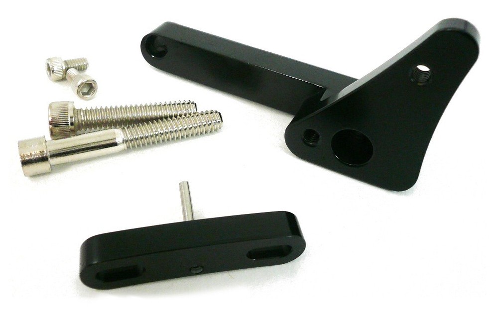 Big Block Chevy BBC 396-454 Aluminum Timing Tab 8" Balancer with Pointer Black