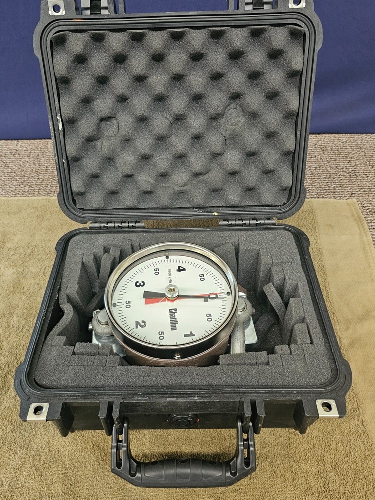Chatillon TD5 Dynamometer Hanging Crane Scale 5000 X 50 Lb Amtek