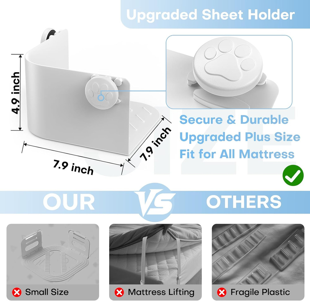 Sheet Holders Bed Sheet Holder Bed Sheet Holders for Corners Sheet Holders Keep