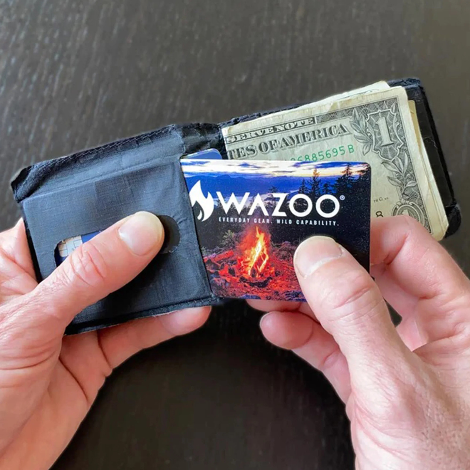 Wazoo Firecard Survival Fire Starter Emergency Fire Tinder Outdoor EDC 3-pack