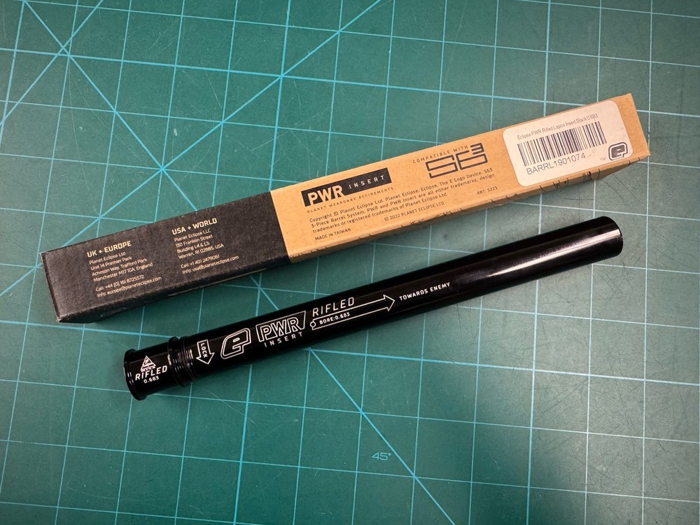 Planet Eclipse / LAPCO PWR rifled insert: .683 bore. BNIB! Rare.