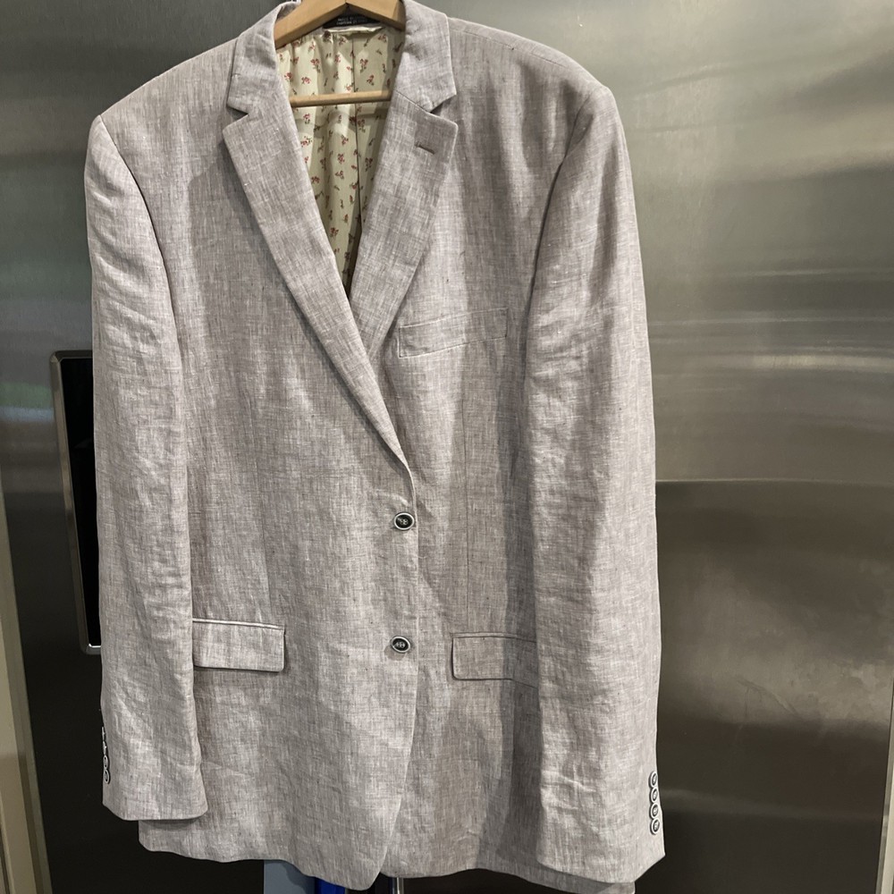 Black & Brown Linen blazer 46L