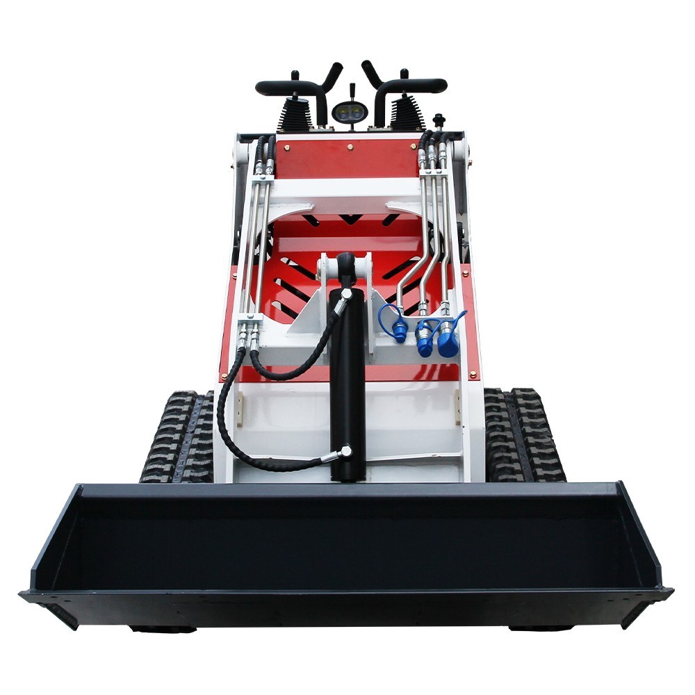 B&S Engine Mini Skid Steer Track Loader Crawler with 2 Attachments